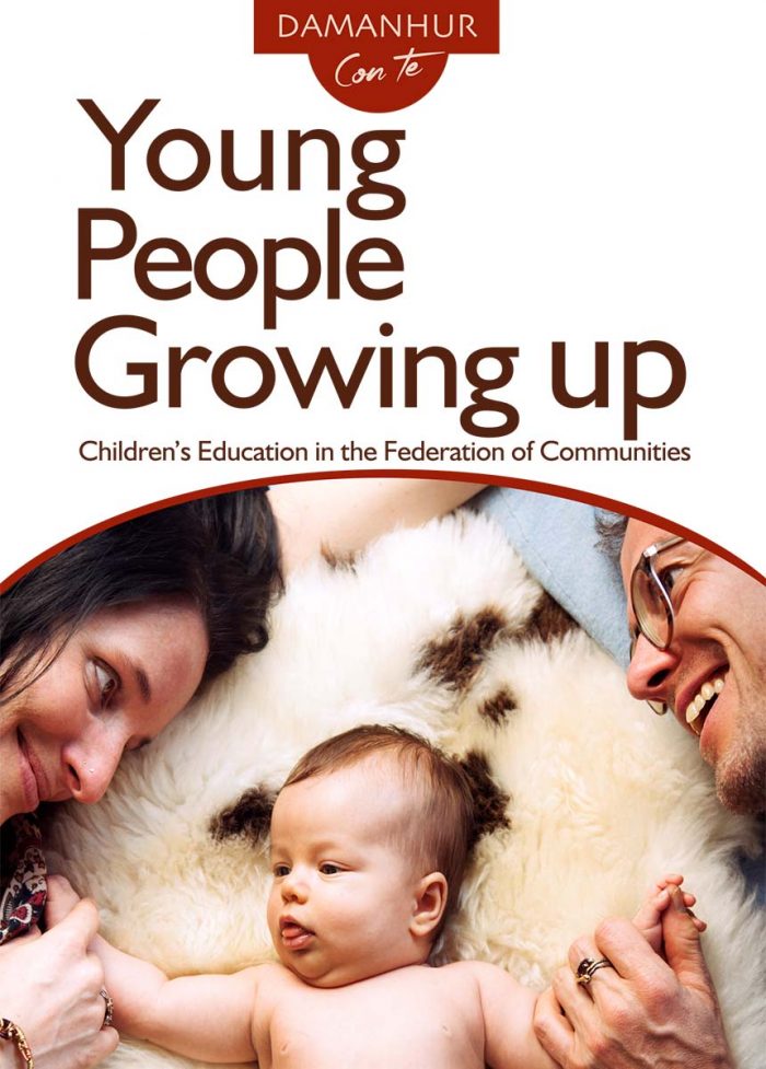 Young people growing up